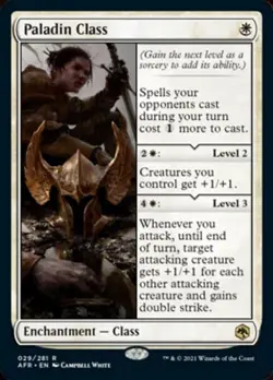 MTG English Paladin Class NM Normal Adventures in the Forgotten Realms - Image 1