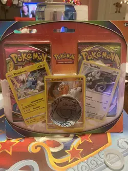Pokemon TCG (2022) Thundurus Landorus Tornadus Foil Cards w/2 Booster Packs - Image 1