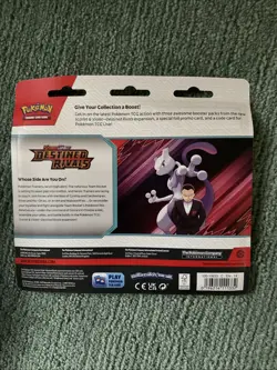Pokemon TCG Destined Rivals 3 Pack Blister Card Kangaskhan NEW/SEALED - Image 2
