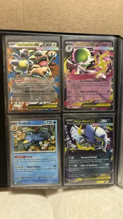 Pokemon MEGA EVOLUTION 86 Card Lot Binder Collection + 423 Code Cards ! - Image 2