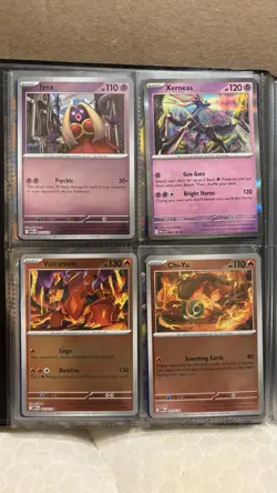 Pokemon MEGA EVOLUTION 86 Card Lot Binder Collection + 423 Code Cards ! - Image 4