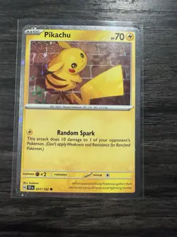 Pokemon Pikachu 051/162 Cosmos Foil Promo Card Collectors Chest - Image 1