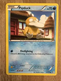 Psyduck - 33/149 - 2012 Common Boundaries Crossed Pokemon Card NM - Image 1