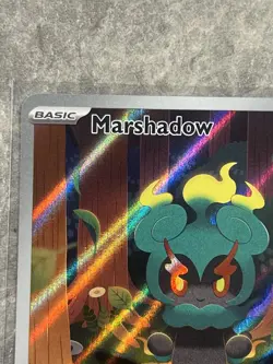 Marshadow 146/132 Pokemon TCG Mega Evolution Holo Rare IR Card (Near Mint) NM - Image 2