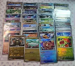 37 Pokeball Lot Pokemon Cards Black Bolt / White Flare / Prismatic - Image 2