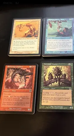 330 MTG Onslaught cards, 3x Complete sets of 110/110 unique commons - Image 2