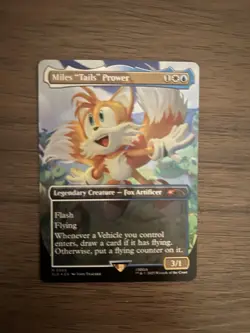 Miles "Tails" Prower Foil Sonic The Hedgehog Secret Lair FOIL - Image 1