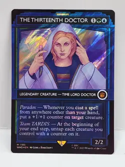 1x SURGE FOIL SHOWCASE The Thirteenth Doctor, NM, WHO, Magic: the Gathering, MtG - Image 2