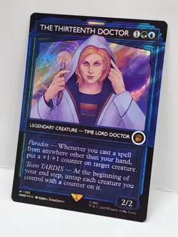 1x SURGE FOIL SHOWCASE The Thirteenth Doctor, NM, WHO, Magic: the Gathering, MtG - Image 3
