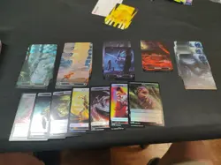 Edge Of Eternities Random Foil Lands And Tokens. - Image 1