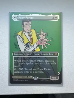 Peter Parker (0232) (Borderless) Marvel's Spider-Man FOIL - NM/M - Image 1