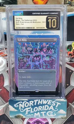 MTG - CGC Pristine 10 - SLD: Pride Across the Multiverse - Sol Ring (Foil) - Image 1