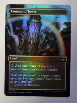 Command Tower (Borderless) Commander Masters Foil - Image 2