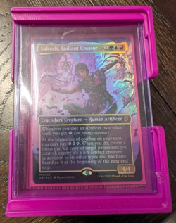 saheeli radiant creator commander deck custom lightly played sleeved - Image 1