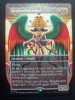 Resplendent Angel (Borderless) The Lost Caverns of Ixalan Regular - Image 1