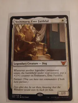 Yoshimaru, Ever Faithful Commander: Kamigawa: Neon Dynasty Regular - Image 1