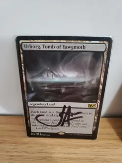 MTG ~ Urborg, Tomb of Yawgmoth (Autographed) ~ nMint ~ Ships NOW! - Image 1