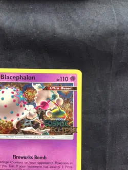 Pokemon Cards: Cosmic Eclipse Prerelease Promo: Blacephalon SM221 - Image 4