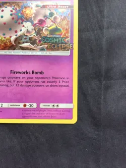 Pokemon Cards: Cosmic Eclipse Prerelease Promo: Blacephalon SM221 - Image 5