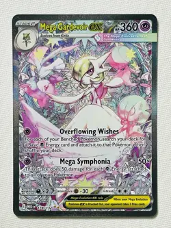 2025 Pokemon Mega Evolutions Mega Gardevoir Secret Rare SIR Full Art #178 - Image 1