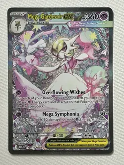 2025 Pokemon Mega Evolutions Mega Gardevoir Secret Rare SIR Full Art #178 - Image 4