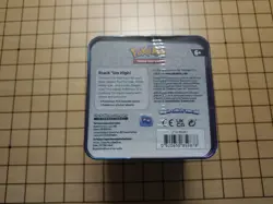 Pokemon TCG 2024 Q1 Stacking Tin 3 Booster Packs and Stickers One at Random - Image 2