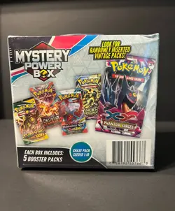 Pokemon SEALED Mystery Power Box Chase Pack Seeded 1:10 (5 Booster Packs) NEW - Image 2