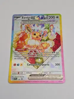 Pokemon EEVEE EX SVP 174 - Prismatic Evolutions ULTRA RARE HOLO PROMO - MINT - Image 1
