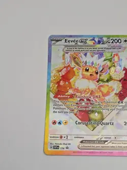 Pokemon EEVEE EX SVP 174 - Prismatic Evolutions ULTRA RARE HOLO PROMO - MINT - Image 3