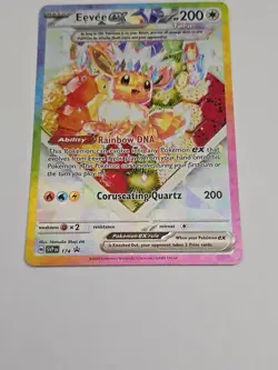 Pokemon EEVEE EX SVP 174 - Prismatic Evolutions ULTRA RARE HOLO PROMO - MINT - Image 5