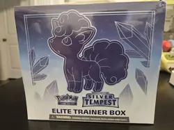 Pokemon Sword & Shield Silver Tempest Elite Trainer Box ETB - Image 1