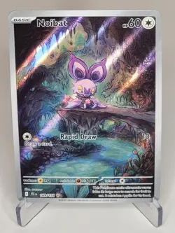 Pokemon TCG-Noibat-169/159-Sv09: Journey Together-Illustration-Holo-M/NM!🔥 - Image 1