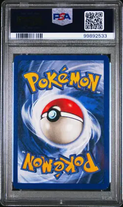 1999 POKEMON FOSSIL #14 RAICHU-HOLO PSA 8 - Image 2