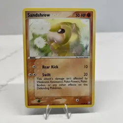 Sandshrew - ex Team Rocket Returns 74/109 2004 NM Pokemon - Image 1
