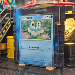 Froakie Promo Cosmos Holo Obsidian Flames Pokemon TCG 056/197 Scarlet & Violet - Image 2