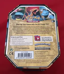 Pokemon tin Charizard Venusaur Blastoise tin only 2014 - Image 2