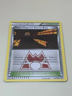 Pokemon TCG - Team Magma's Secret Base - 32/34 - Uncommon - Double Crisis - Image 3