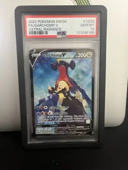 Pokemon TCG Astral Radiance Garchomp V TG23/TG30 PSA 10 - Image 1