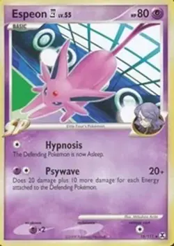 Espeon E4 (#18/111) DP - Rising Rivals MP Pokemon - Image 1