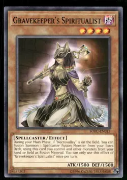 Gravekeeper's Spiritualist SOFU-EN013 Soul Fusion Regular - Image 1