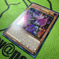 YUGIOH Roxrose Dragon MP22-EN060 Prismatic Secret Rare NM/LP - Image 3