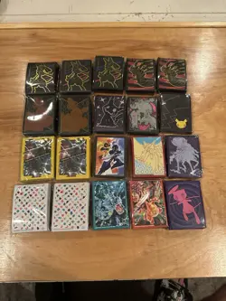 Lot of 20 Pokemon TCG Card Sleeves Assorted Designs ETB Sleeves, 151, + More - Image 2