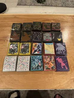 Lot of 20 Pokemon TCG Card Sleeves Assorted Designs ETB Sleeves, 151, + More - Image 3