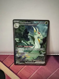 Pokemon TCG Serperior EX Sir 164/086 Black Bolt English Card Near Mint Condition - Image 1