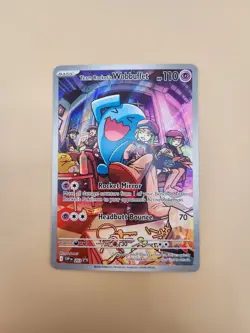 Team Rocket's Wobbuffet 203 Sv: Scarlet & Violet Promo Cards Holo Near Mint (NM) - Image 2
