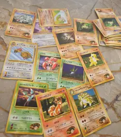 Lot Of 25 Vintage Japanese Pokemon Cards Pocket Monsters Bundle i - Image 1