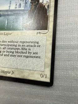 Abu Ja’Far- Arabian Nights - Vintage MTG Magic the Gathering Single Card - Image 3