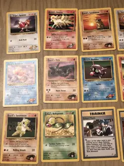 Pokemon TCG Gym Heroes 24 Card Lot Vintage - Image 2
