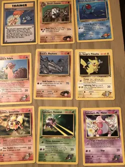 Pokemon TCG Gym Heroes 24 Card Lot Vintage - Image 4