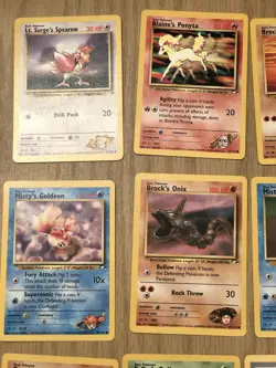 Pokemon TCG Gym Heroes 24 Card Lot Vintage - Image 5